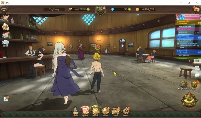 Global|2,5M CC|2 LR+5 UR+Collab Konosuba.TOG|Ludociel,Elizabeth2/6,EliMeli3/6,Thor2/6,Indomitable,Gowther,DKM|CodeOnly(SDS4406)