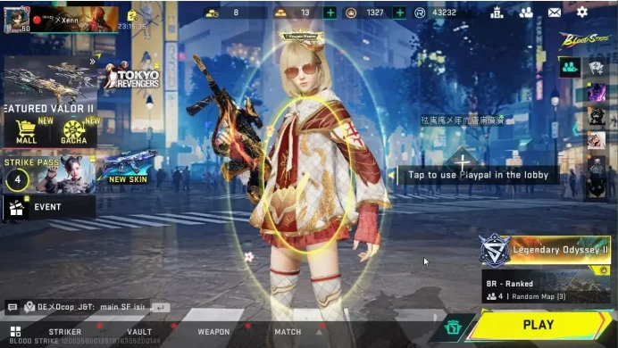 ASIA|COLLAB 7DS[AK47],BLEACH [Byakuya],EVA[ KATYA-EVA02,MCX,SCAR]|Limited [MP155,AR97,URB]|18 ULTRA|NetEase|CheckSS|(BLS4463)
