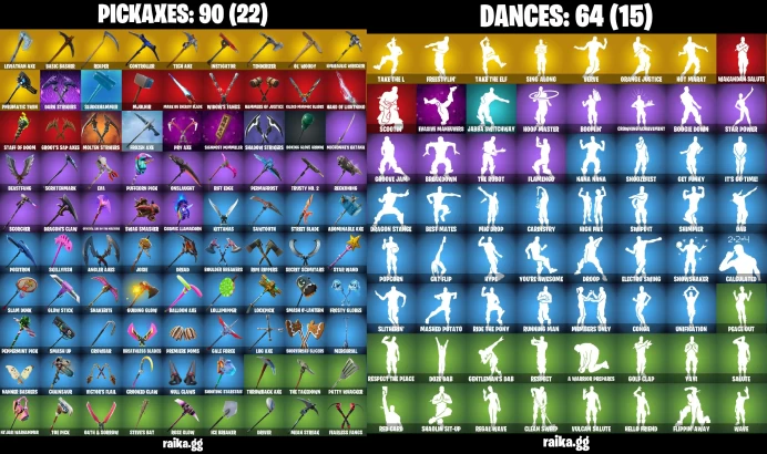 [PC/XBOX] 115 skins | OG STW | The Reaper | Leviathan Axe | Take The L | Chun-Li | Elite Agent | Lara Croft	LKK477