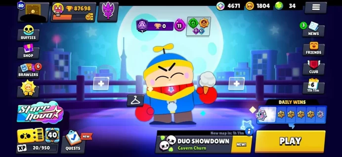 OG RARE 2019 ACC-PIN R35-90 MAX POWER-SOLAR FAME II-325 SKINS-ALL 102 BRAWLERS-1 LEGACY R35 BRAWLER-87698 TROPHIES-20 BUFFIES-LEGENDARY 2024