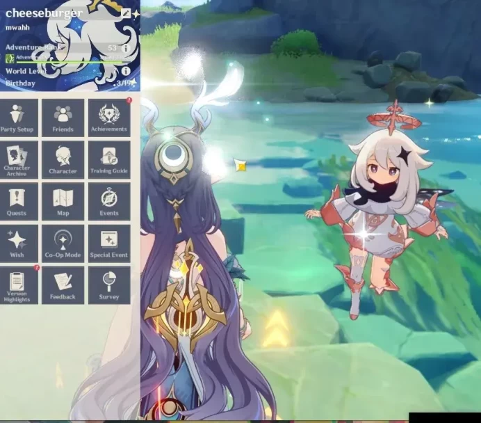 ASIA|AR 53|5 Limited+3(*5Weapon)|Nilou+Sign,Varka,Skirk,Nahida,Lauma|MC Male|Low Explore Map|TakeMail|Check(GI6268)