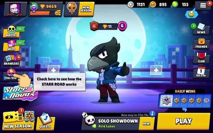 BS868//9000 Trophies, 36 Brawlers, 1 pcs. In stock, 20k Trophies, 56 brawlers, 7 legions, 6 11 strength + 4 hyper, 290 gems, 70 skins, TAG - #Q9