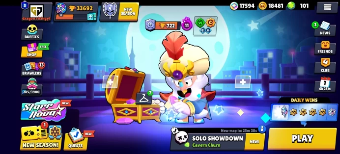 [Code A179] Level 136 / 33k Trophy + 147 Skins / Very Cheap