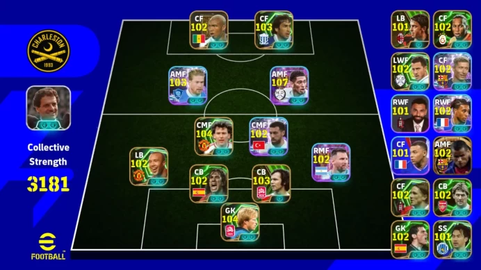 android ,PW 3181 | ST: Jude Bellingham, Orkun Kokcu | Epic DB: Bryan Robson | Kahn | KDB | Puyol | Beckenbauer | EFB589B 2026