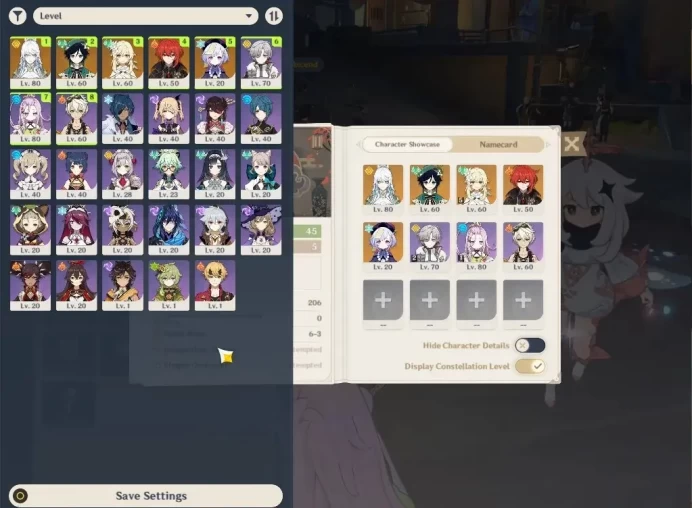 ASIA|AR45|Starter|2Limited+2(*5Wep)|Zibai+sign,Vaenti,Diluc,Qiqi|Low Explore Map|Primo1174|IF7|1Skin|McFeMale|TakeMail|(GI6458)