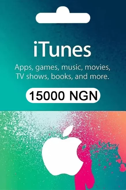 iTunes Gift Card 15000 NGN - NG iTunes Keys - Nigeria