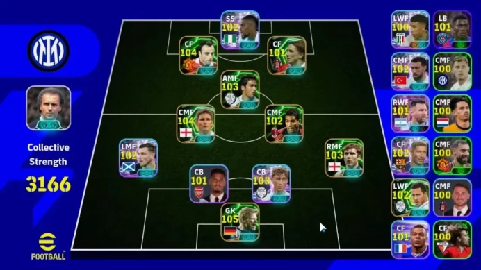 Android|Oliver Khan,Frank Lampard,Dimitar Berbatov,Paul Scholes,Raul,Dean Huijsen|Manager F.Beckenbauer|PES2026|TakeMail|EF1756