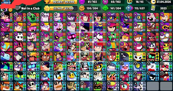 BS878//57K BP+ WITH MEISIE 102/102 220 SKINS 21k gems 20 11-x C HYPER VIDEO