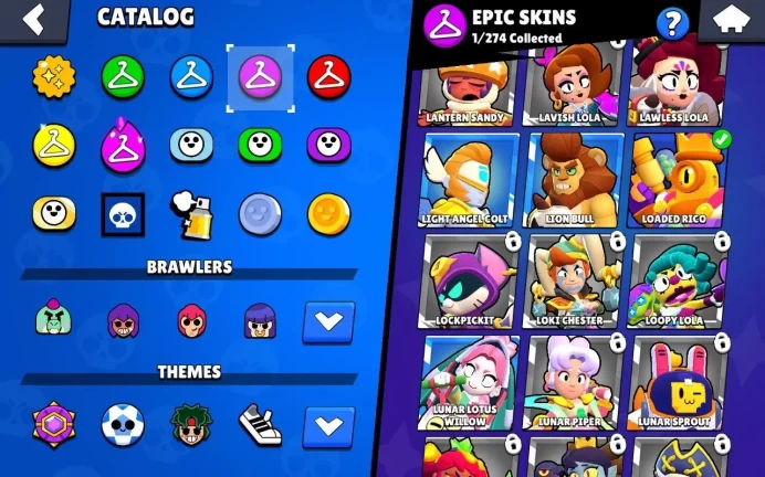 BS884//14000 Trophies, 40 Brawlers