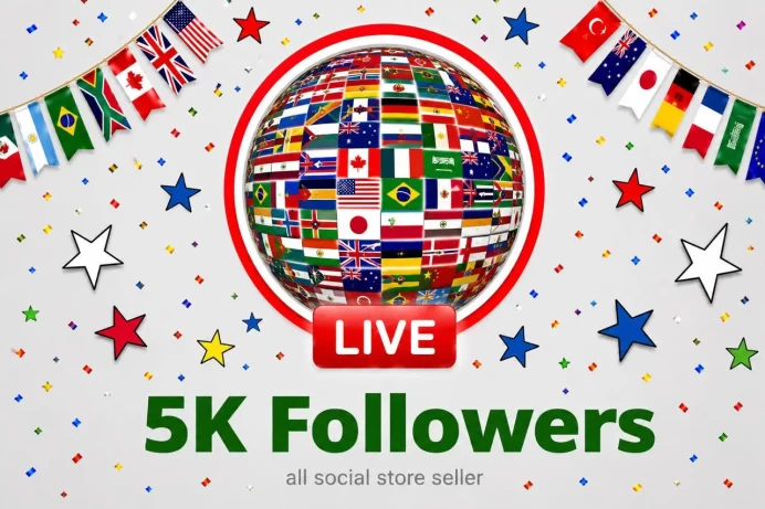 +5K ACCOUNT with alotof number of likes and live available and full access without any restrictions