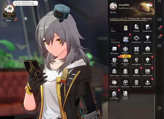 Asia|TL 67|10 Limited|Anaxa,Silver Wolf,Jingliu,Firefly,Sparkle,Dante,Yao Guang,B3|MC Female|TakeMail(HSR7081)