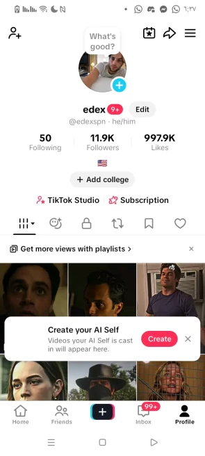 11K ACCOUNT with alotof number of likes and live available and full access without any restrictions