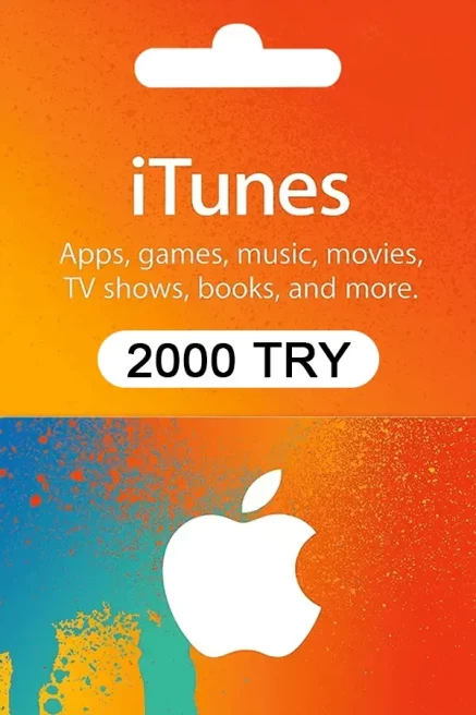 iTunes Gift Card 2000 TRY - TR iTunes Keys - Turkey