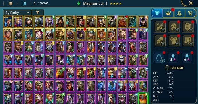 Starter acc with Edward : 95k energy / 60 mln coins / Yoshi, Norog, Arix, Ninja + 20 Login Legendaries / Geomancer