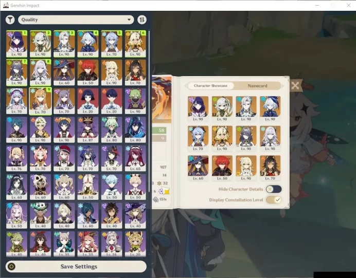 Asia|AR 58|9 Limited+6(*5Wep)|[NeuviletteC1,Lauma,Escoffier]+Sign,RaidenC1,Furina,Nahida,Skirk,Xilonen|McFemale|TakeMail|GI6464