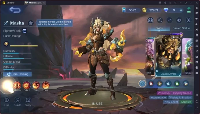 Global|Hero 127|Skin 185|Expert|Luckybox Akai|CC Ntalia|Meowkin Lesey|Valentine Fanny|Naruto Vale|More Check SS ML1949B