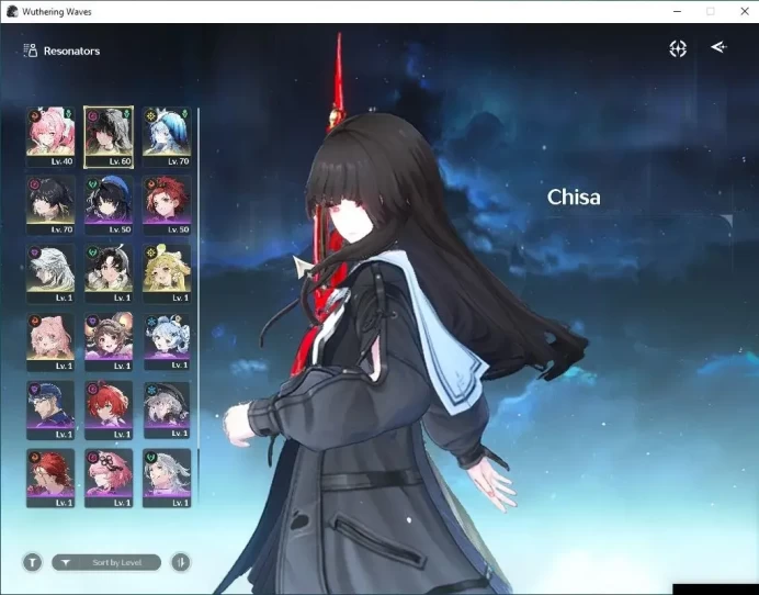 EU | UL 48 | 3 Limited | [Chisa R2,Shorekeeper]+Sign,Aemeath | Data Bank Lv 26 | MC Female | Log Kuro | Check SS (WW3337)