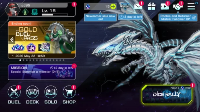 Android|Lv 18|20 Deck|VSK9,Yummys,ElfNote,Kewl,DracotailMaid,Dracotail,Etc|Ranked Available|Konami|CE ON|Check(YMD1081)