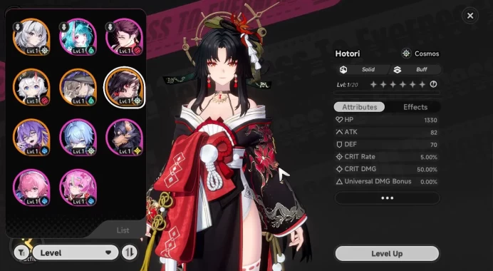 Global EU|HL 3|4 SSR [Hotori,Jiuyuan,Sakiri,Fadia]+1 S-Class Char Box|6 SR|Underboss Glider|Female MC|Log Email|NTE1100