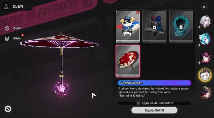 Global NA|HL 3|2 SSR [Hotori,Sakiri] +1 S-Class Char Box|6 SR|Orchid B. Glider|Selector ON|Female MC|Log Email|NTE1106