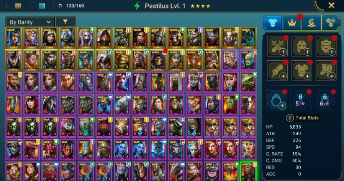 Starter acc with Edward : 93k energy / 59 mln coins / Gaius, Bloodgorged, Warchief, Arix, Ninja + 20 Login Legendaries / Aniri