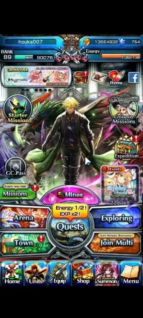 Global|Rank 89|Fresh Story+Side|Ready Gacha 754 CC|10 Ascend+4 TW|[Inumuta,Fen,DL Rimuru,Selia]+TW,S Miyu,Etc|Lpot 105|(GS2560)