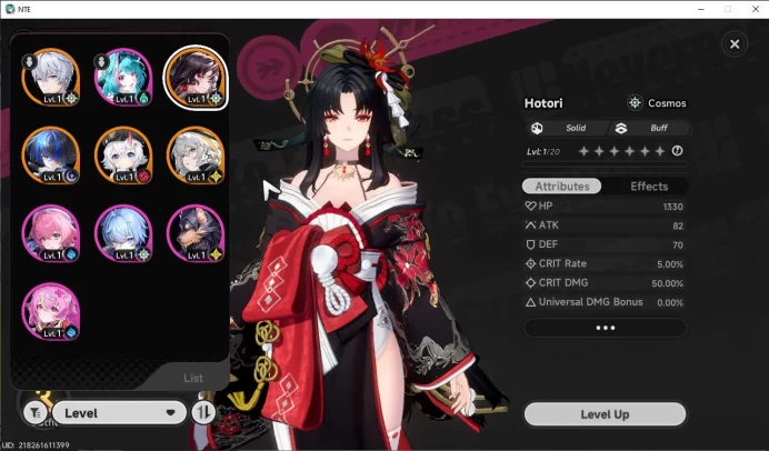 GLOBAL Europe|HL 3|4 SSR [Hotori, Sakiri, Hathor, Daffodill]|5 SR|Male MC|LogEmail(NTE1122)