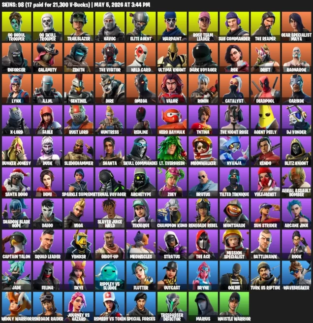 OG Skull Trooper / OG Ghoul Trooper  