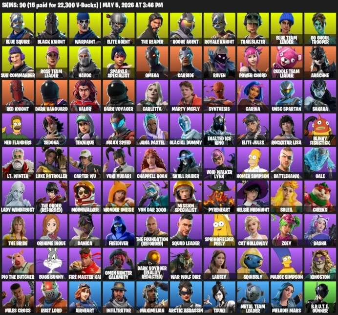 Black Knight / OG Ghoul Trooper  1500
