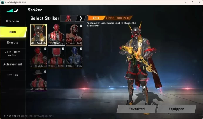 ASIA | 1 7DS: AK47 | Ultra ETHAN | 1 Legendary Gun | 1 Ultra Skin Selection Chest | 6 Guns | More Check SS BS935B