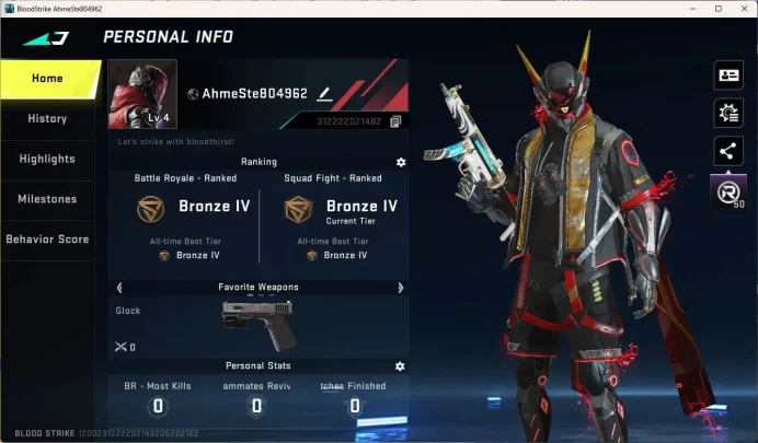 ASIA | Ultra Striker: ETHAN Raid Mask | BLEACH Byakuya Kuchiki | 2 Legendary Guns: M4A1 Venom, MP5 Sunrise|More Check SS BS938B