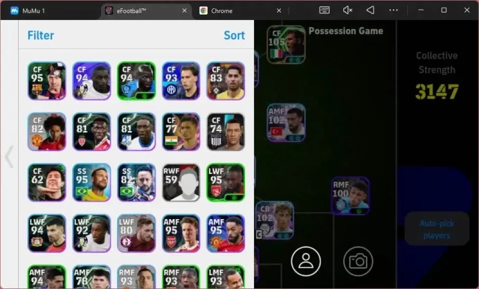 Android|PW 3147 |SHW Bade,Kang In,Huijsen,Kokcu|Epic Vieri,Shevchenko,Raul,Hazzard,Torres,Serginho etc|2026|Check SS (EFB1489B)