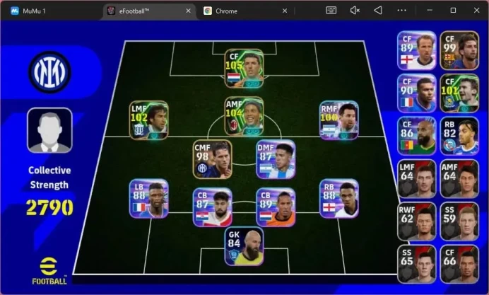 Android|PW 2790 |Epic Makaay, Ronaldinho, Shevchenko, Raul|Showtime Messi etc |2026|Check SS (EFB1492B)