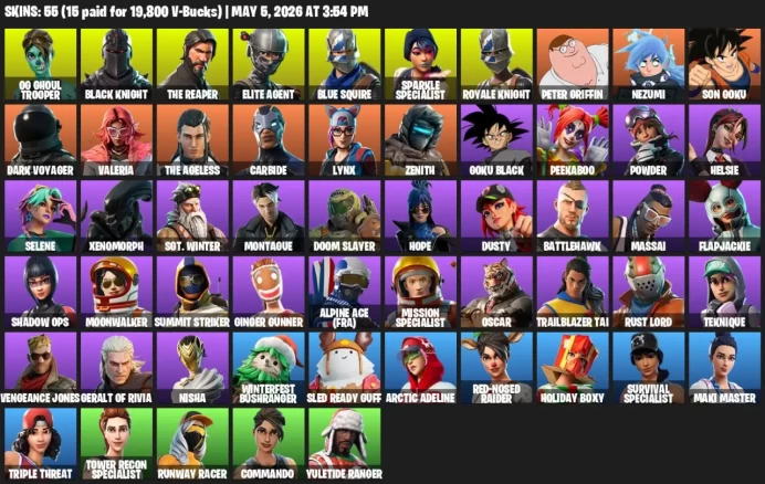 OG Ghoul Trooper / Black Knight / Floss