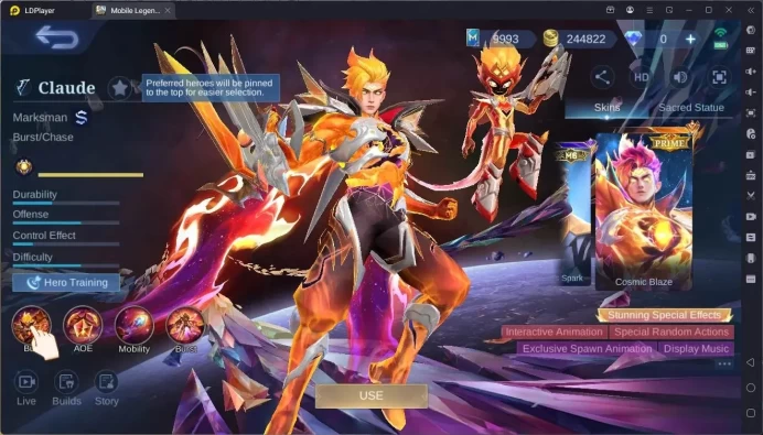 Global|Hero 117|Skin 284|Exalted|Legend Lesley|Ducati Irithel|ASP Lesley,Fanny|NexusSea Nolan|Prime YZ|More Check SS ML1944B