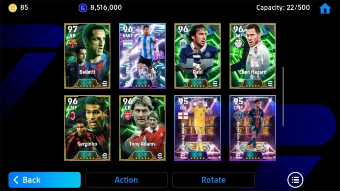 Android|PW 3181|Epic Matthäus,Rummenigge,Baresi,Chiellini,Xavi|SHW Messi,Salah,Pickford,Noves,Emery etc|2026|CheckSS (EFB1490B)