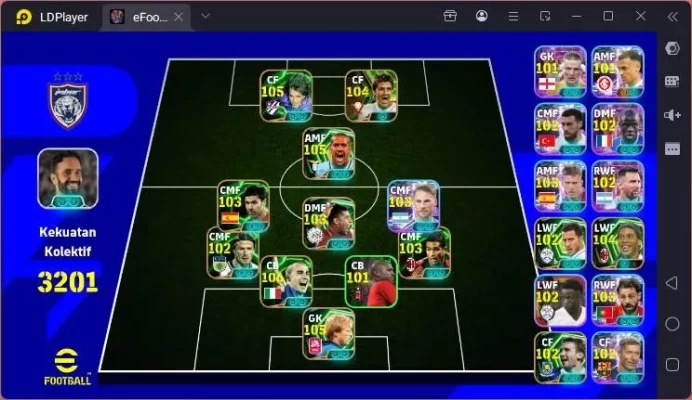 ANDROID|PW 3201|Juan Veron+Cannavaro+Ronaldinho epic,Mac Allister+Bern.Silva+Ganbry showtime,etc|Check SS|2026|EFB1240B