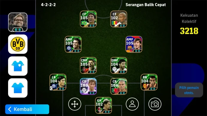ANDROID|PW 3218|Epic Pepe, S Gerrard, F Cannavaro| Messi old Barca|2026|EFB1303B