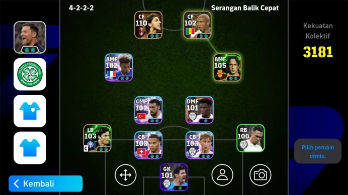 ANDROID|PW 3181|Legend Ibrahimovic|Epic F Totti, J Zanetti, Hazard|2026|EFB1307B