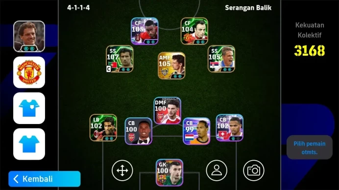 ANDROID|PW 3168|Epic L Figo, D Stojkovic| Bigtime R Baggio | Legend Rooney | 2026|EFB1324B