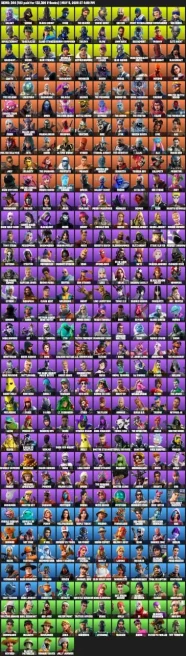 344 skins · Galaxy   IKONIK   Black Knight     Glow   Royale Bomber  Leviathan Axe