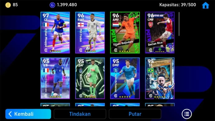ANDROID|PW 3165|Bellingham show,Cafu Epic,Diaz Show,Allister,olmo,van basten,kambuaya,Etc|2026|EFB1376B