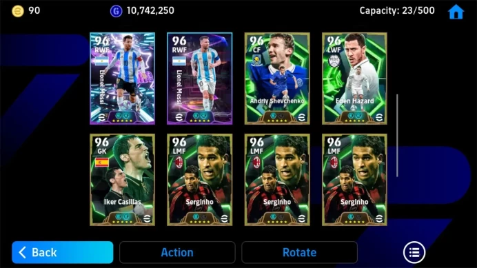 ANDROID|PW 3169|cannavaro,ronaldinho,alonso,allister,huijsen,batistuta,hazard,shevchenko,messi,etc|2026|EFB1410B