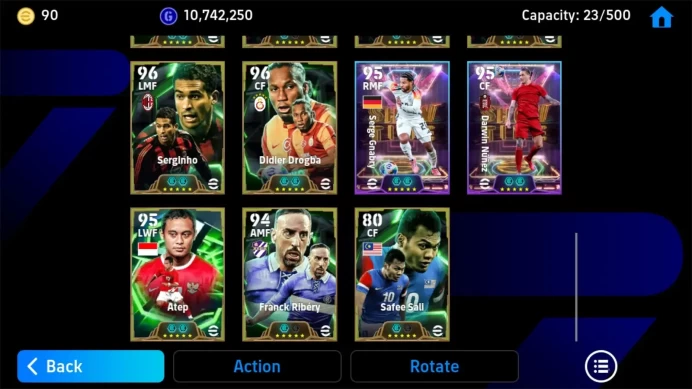 ANDROID|PW 3169|cannavaro,ronaldinho,alonso,allister,huijsen,batistuta,hazard,shevchenko,messi,etc|2026|EFB1410B