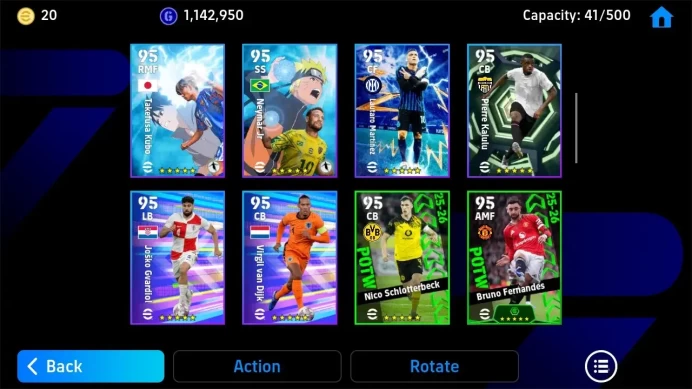 ANDROID|PW 3162|Adriano Epic,Pavel Nedved Epic,Rui Costa Epic,Ivan Janner ST,D Kuyt,Olmo,Raul,Hazard,Etc|2026|EFB1413B