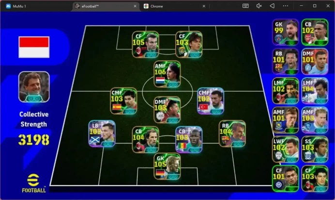 ANDROID|PW 3198|Epc John Cruyff|Epc Franco Baresl|Epc Oliver Kahn|Epc Andriy Shevchenko|Epc Franco Baresi|Check SS|2026|EFB1427