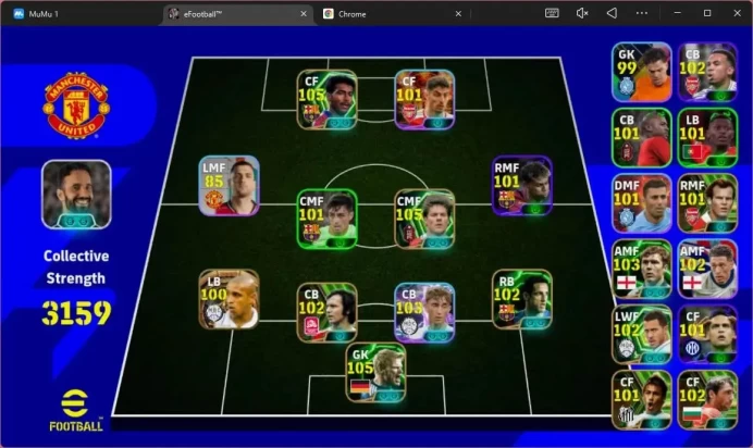 ANDROID|PW 3159|Epc Xabi Alonso|Epc Romario|Epc Oliver Kahn|BT Roberto Carlos|Epc Paul Scholes, Etc|2026|EFB1428