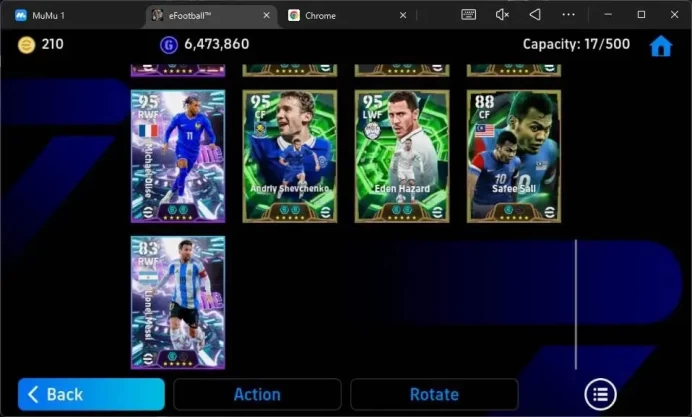 Android|PW 3168 |Carlos Epic|Cantona|Schmeichel|Kahn|Drogba|O'Shea|Giuly|Kökçü SHW|Messi SHW, etc|2026|Check SS(EFB1446B)