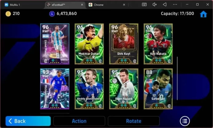 Android|PW 3168 |Carlos Epic|Cantona|Schmeichel|Kahn|Drogba|O'Shea|Giuly|Kökçü SHW|Messi SHW, etc|2026|Check SS(EFB1446B)