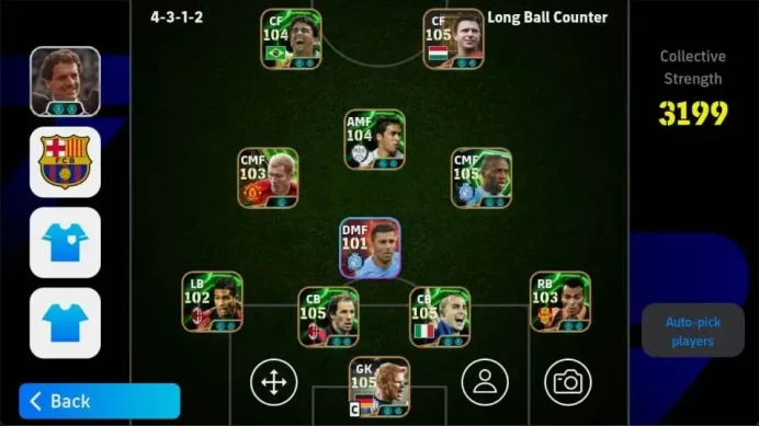 Android|PW 3199|OliverKahn Tsubasa|Epc Yaya|Epc Ferenc|Epc Bebeto|Epc Fabio Cannavaro,Etc|Check SS|2026|EFB1459B